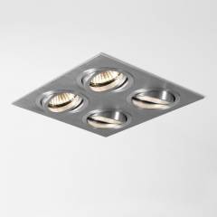 Astro Lighting Taro Quad 5664 4 X 50W GU10 Aluminium Recessed Downlight (only 1 left)